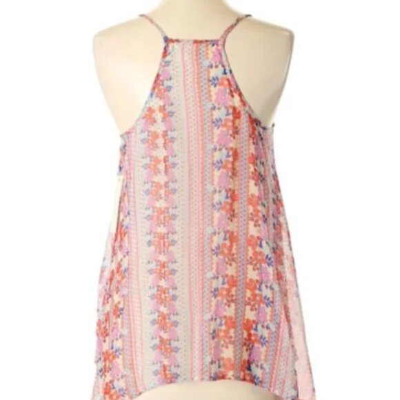 Ella Moss 100% Silk Sleeveless Halter Top - Picture 2 of 11